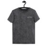Jesus is King Embroidered Denim T-Shirt