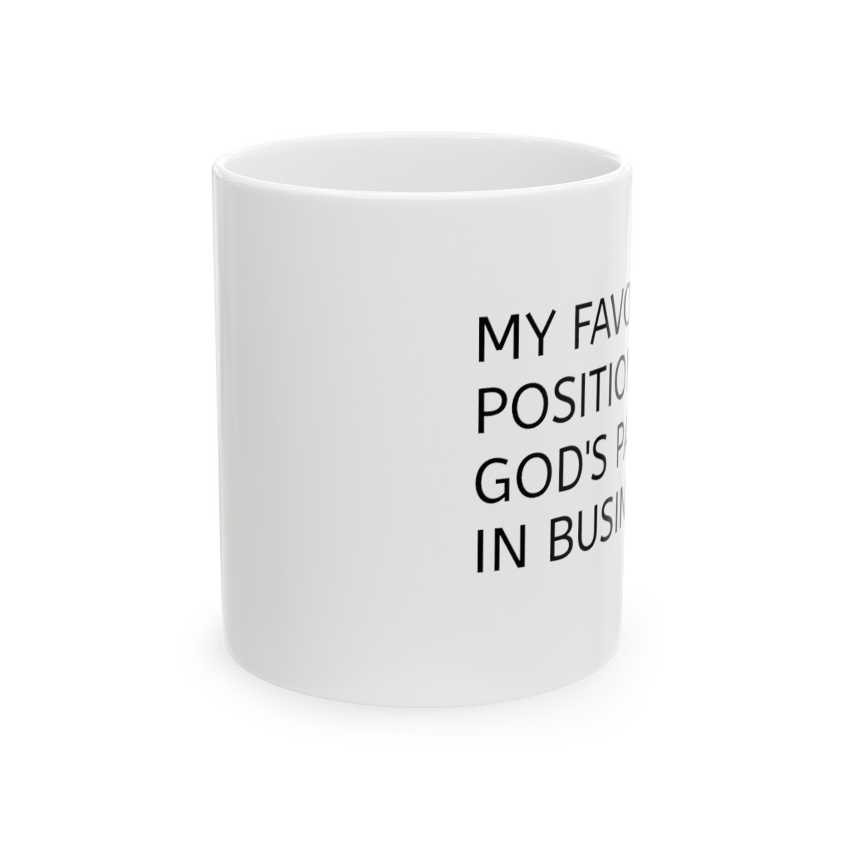 God's Partner in Business Ceramic Mug - Image 2