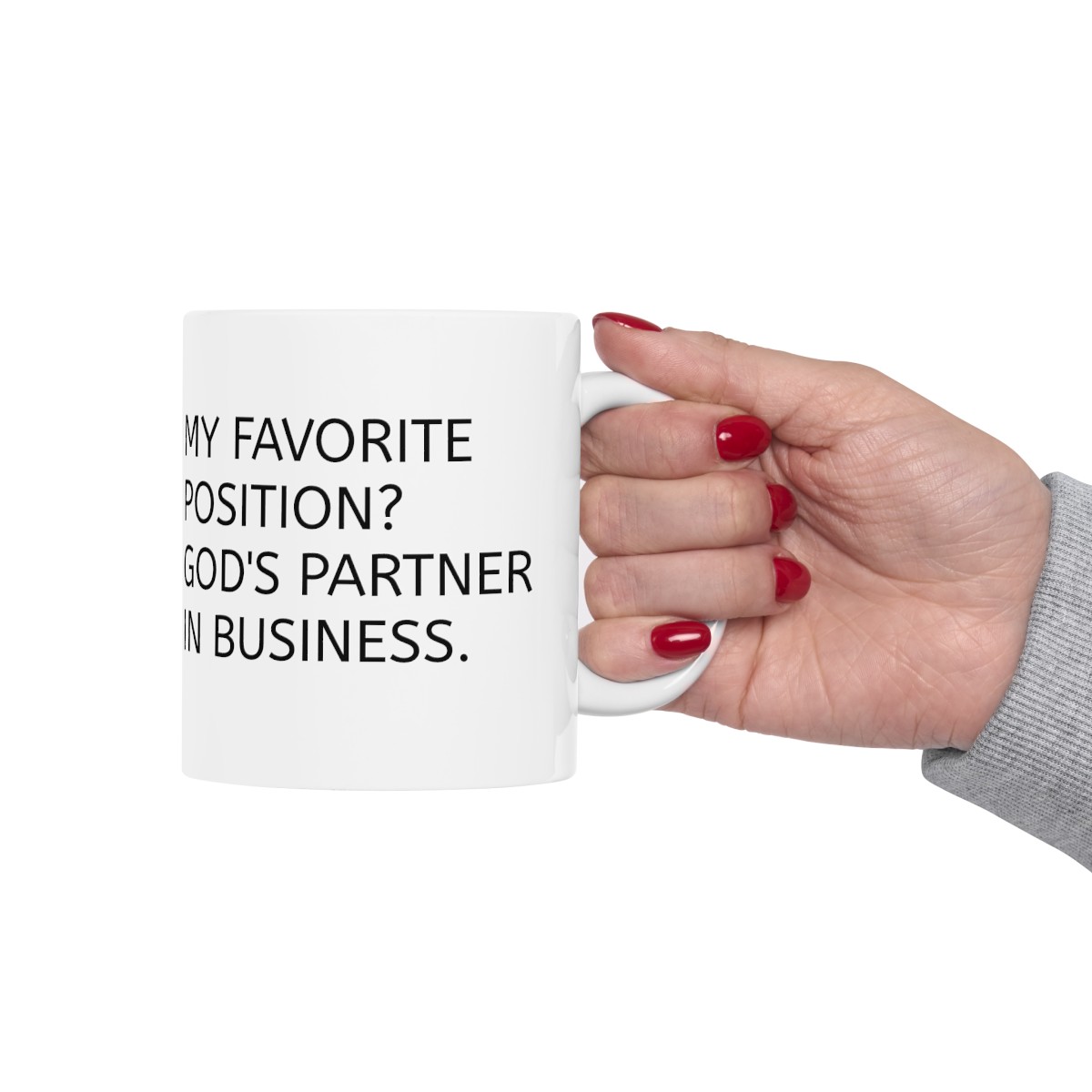 God's Partner in Business Ceramic Mug - Image 13