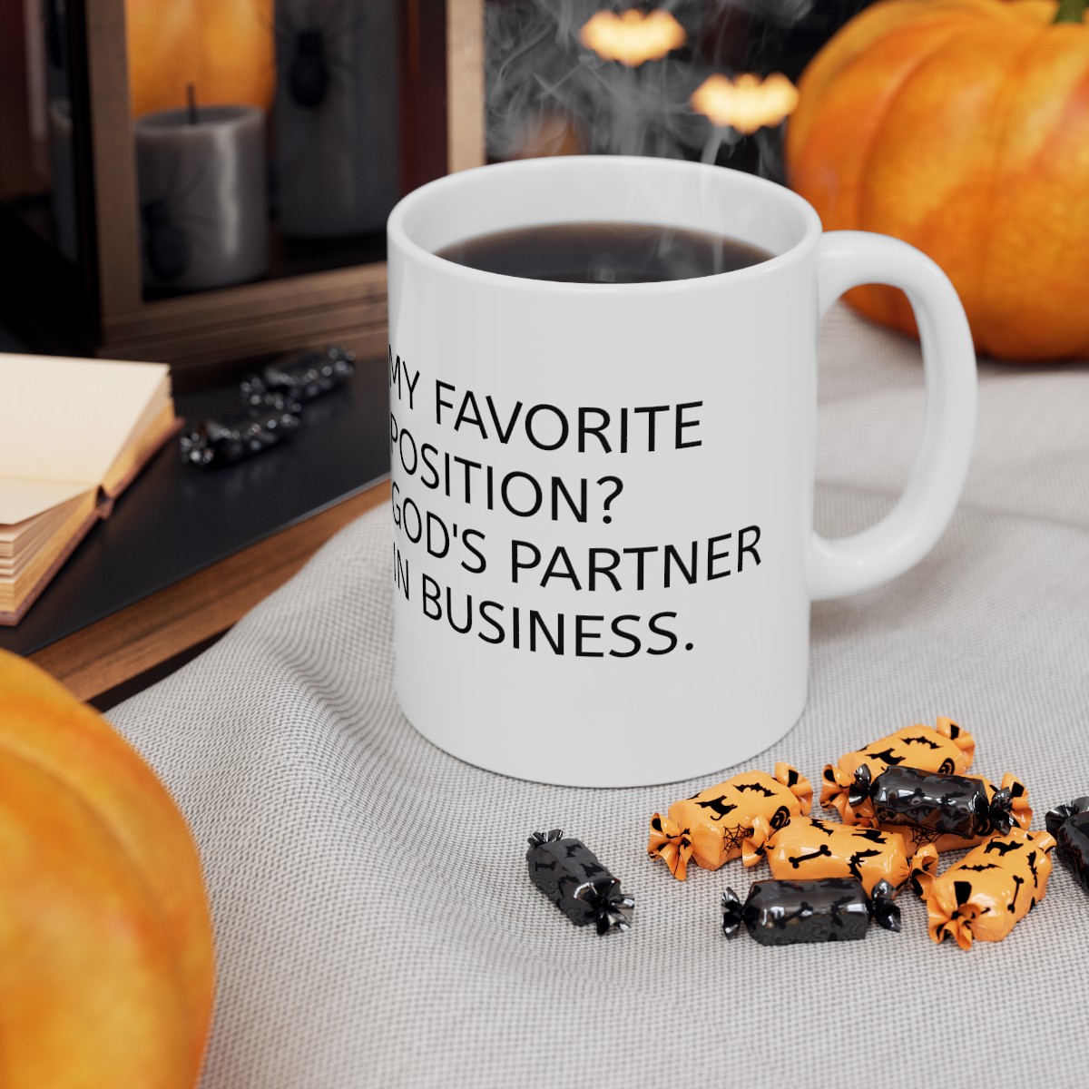 God's Partner in Business Ceramic Mug - Image 8