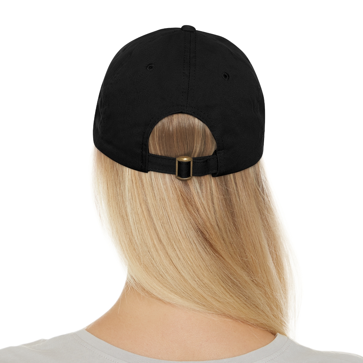 FAITH Dad Hat with Leather Patch (Round) - Image 62