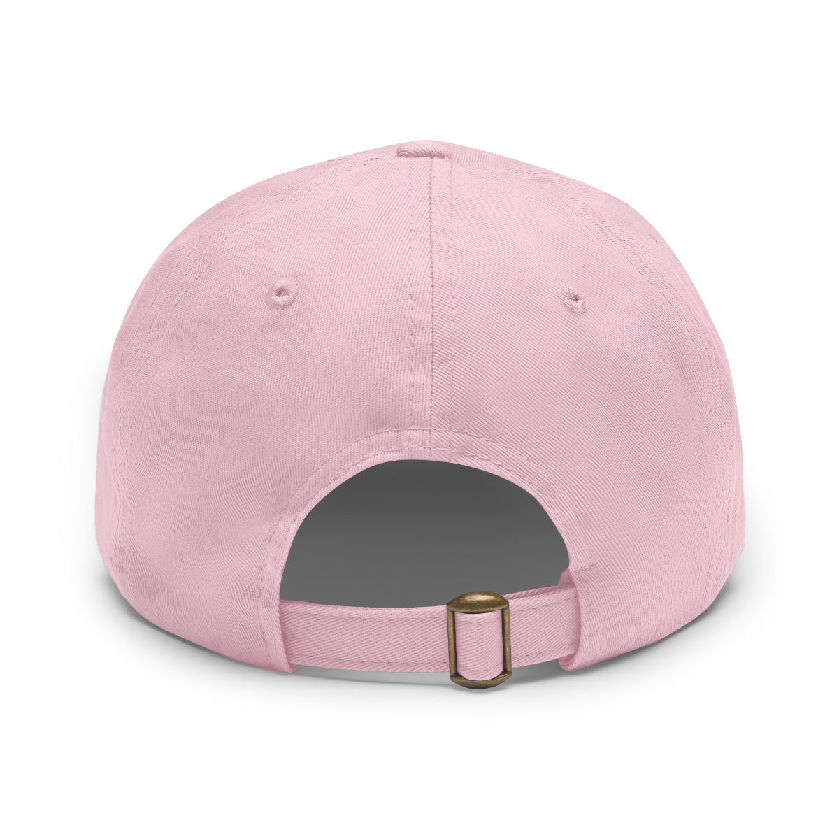 FAITH Dad Hat with Leather Patch (Round) - Image 122