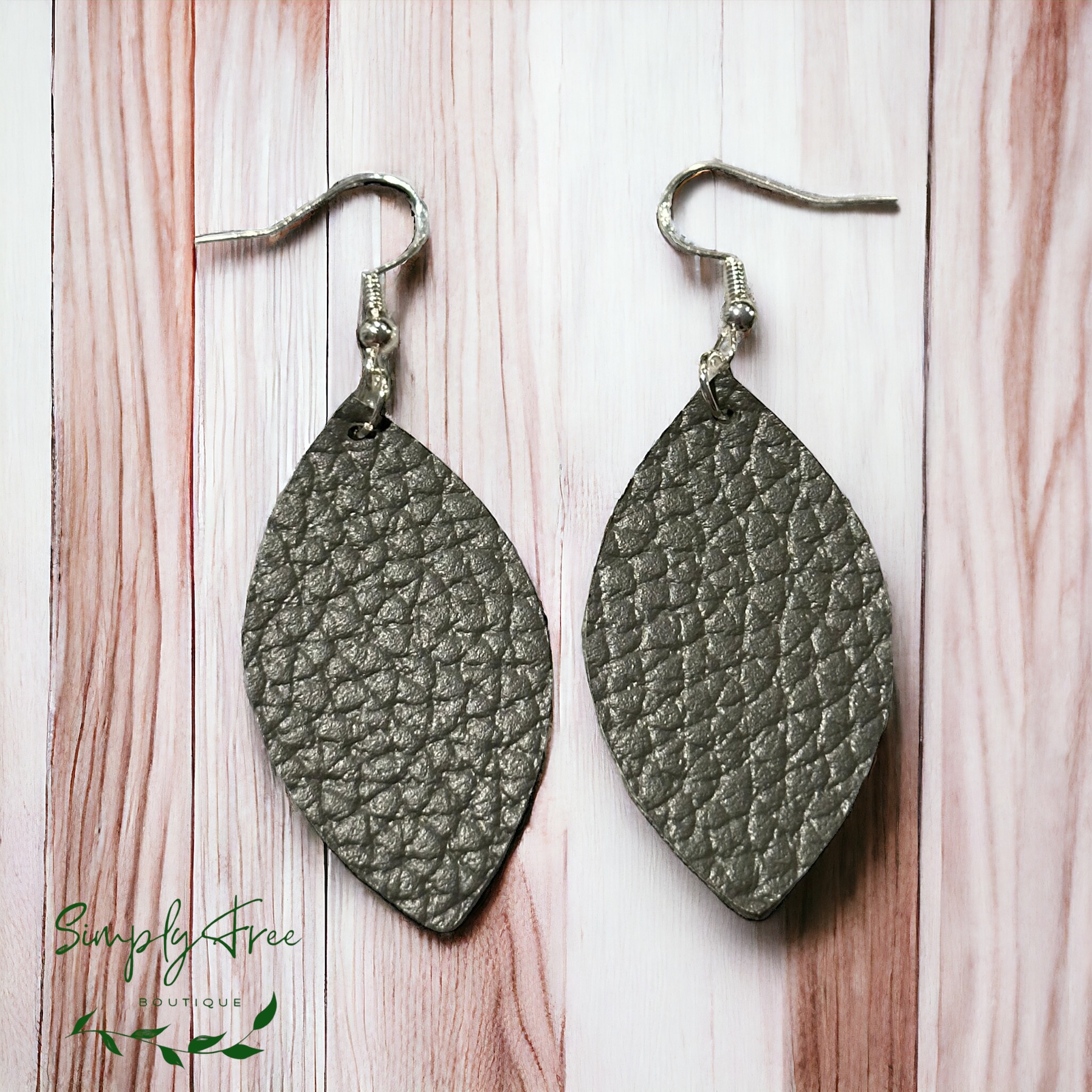 Dainty Gray Earrings