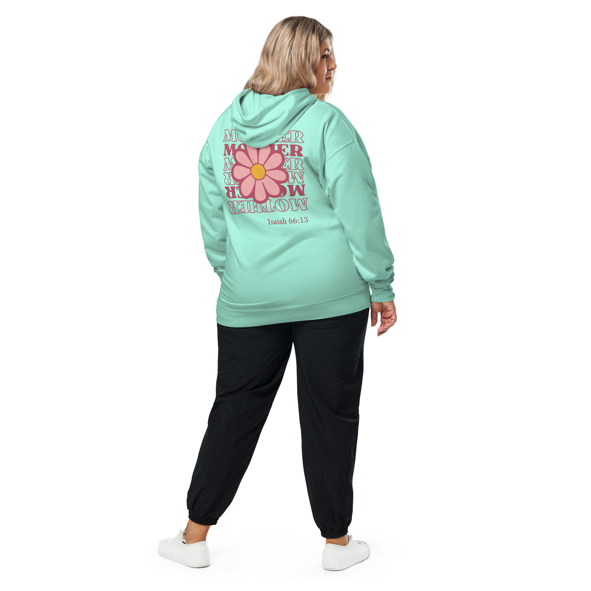 Isaiah 66:13 Christian Mother's Day Hoodie - Image 36