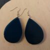 Blue Tear Drop Earrings
