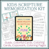 kids scripture memory kit mockup
