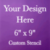 Custom-Made Silkscreen Stencil - 6" x 9"