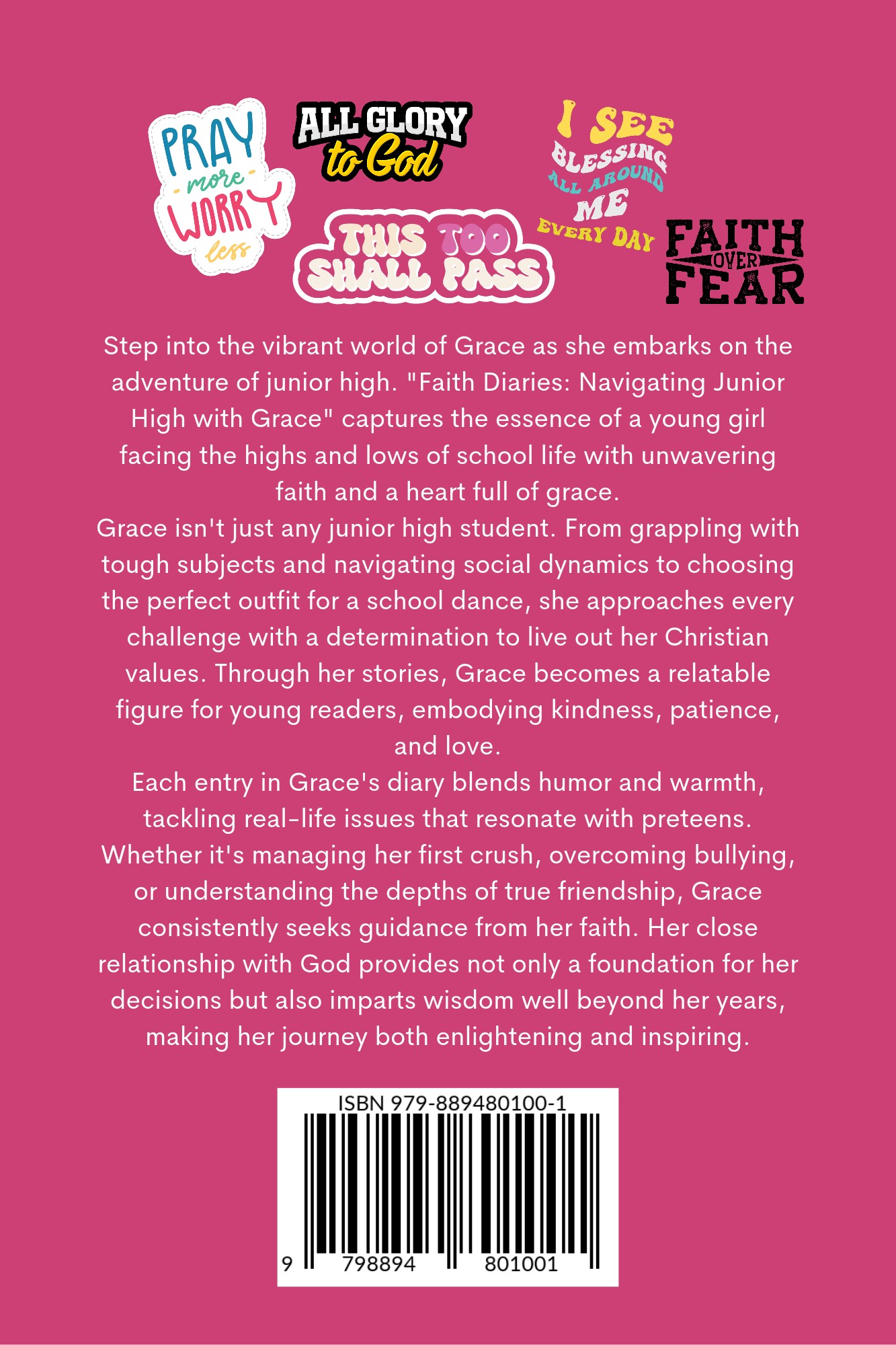 Faith Diaries: Navigating Junior High with Grace - Christian Book For Girls - Image 6