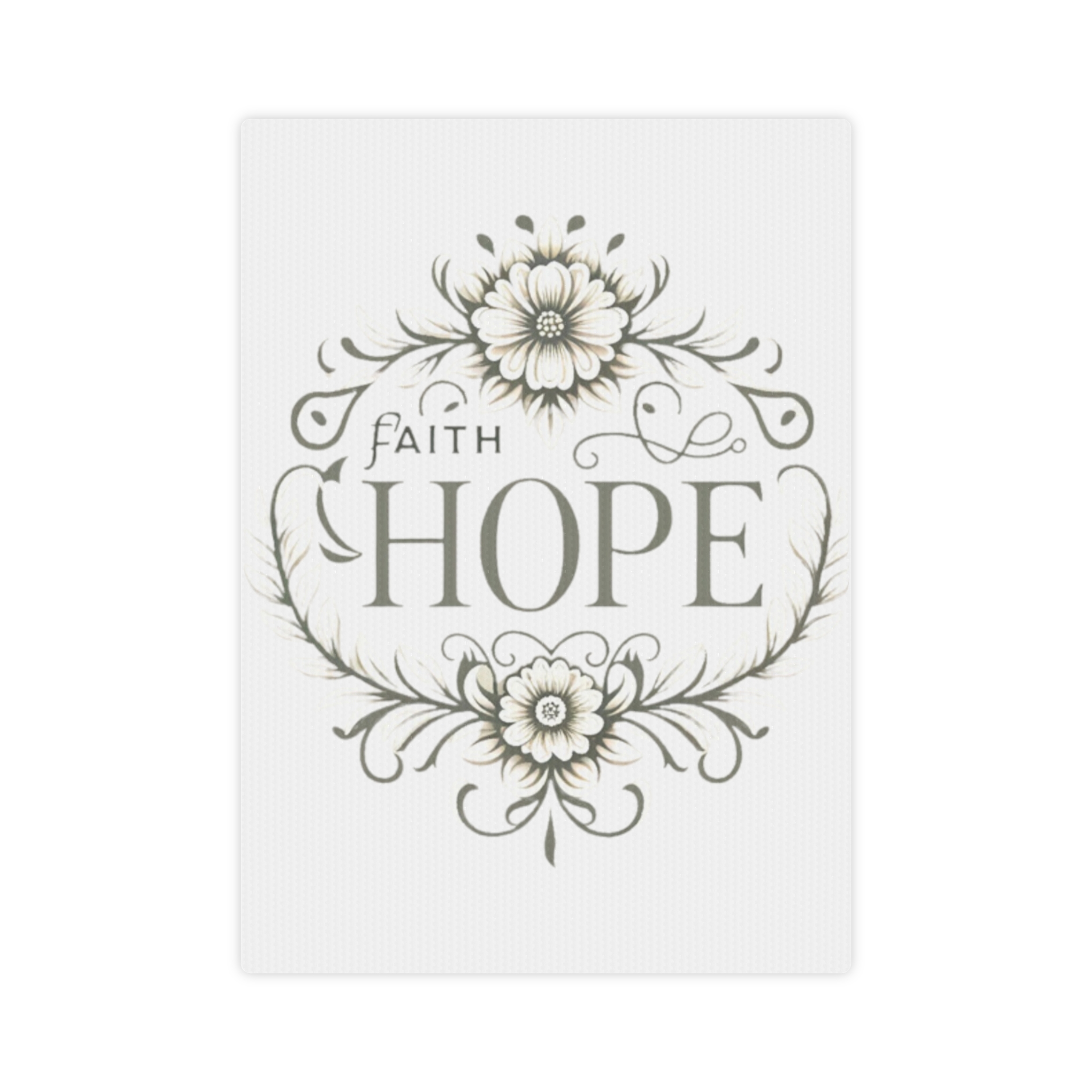 Faith Hope Canvas Photo Tile - Image 6