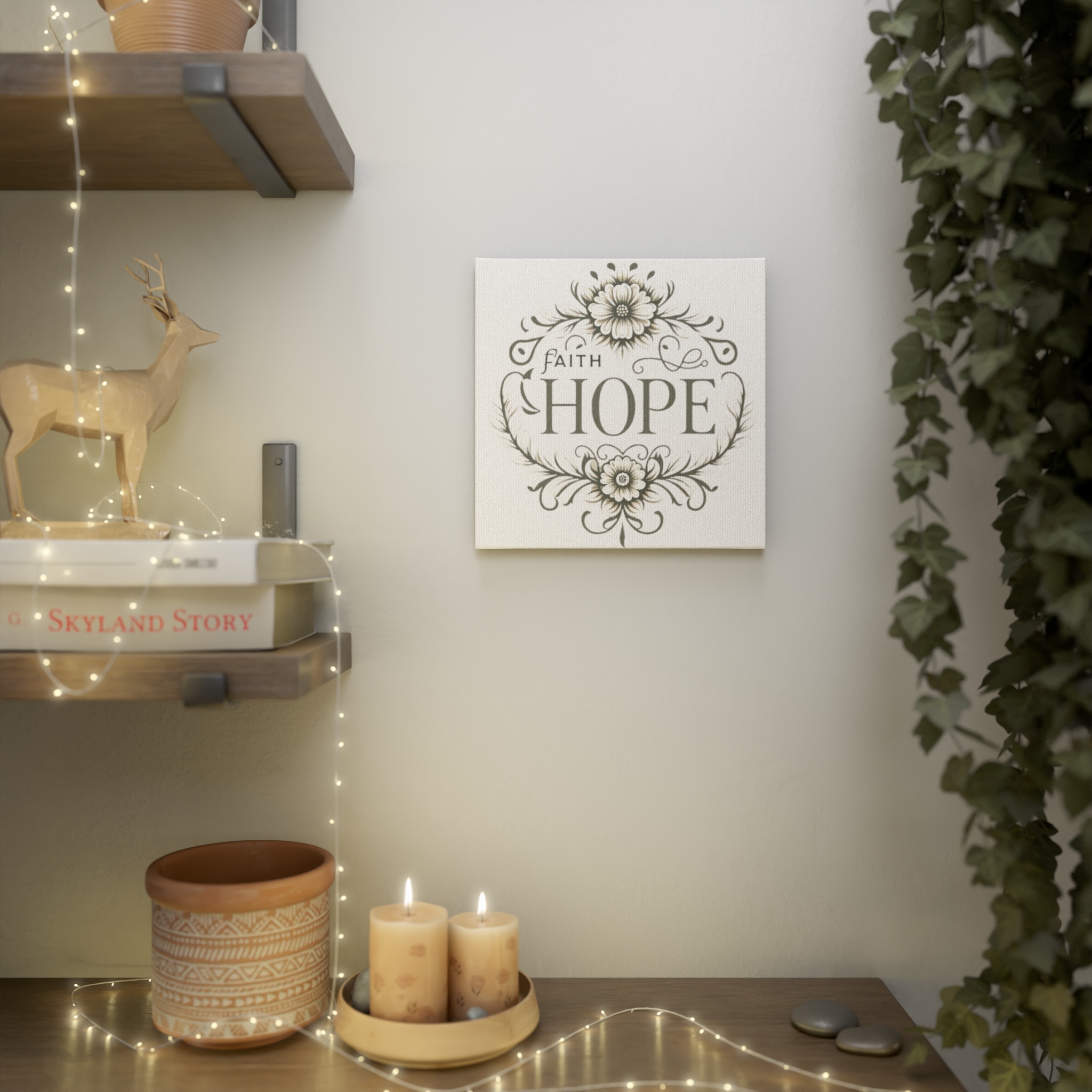 Faith Hope Canvas Photo Tile - Image 12
