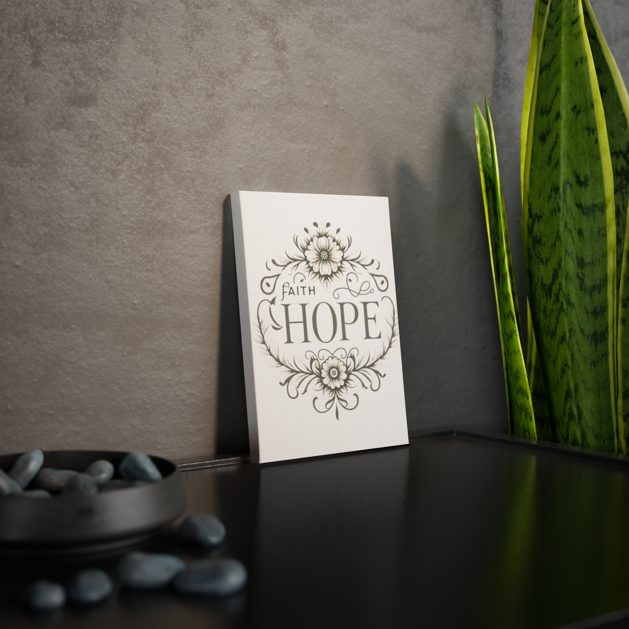 Faith Hope Canvas Photo Tile - Image 5