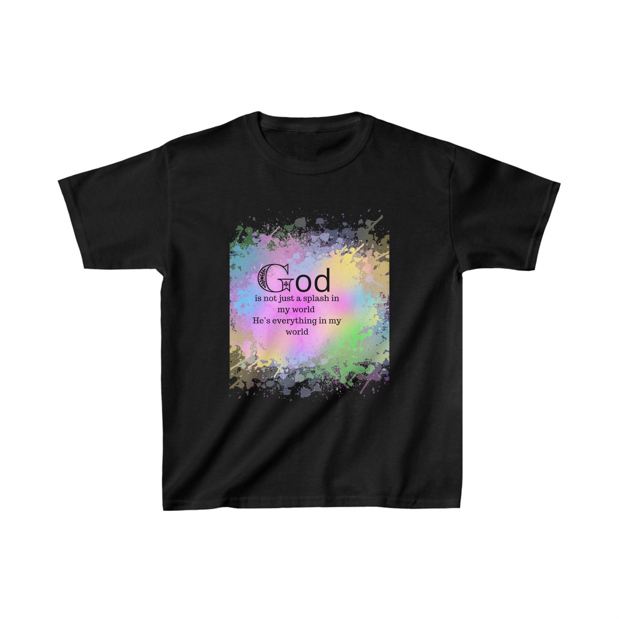 GOD is More Kids Heavy Cotton™ Tee - Image 3
