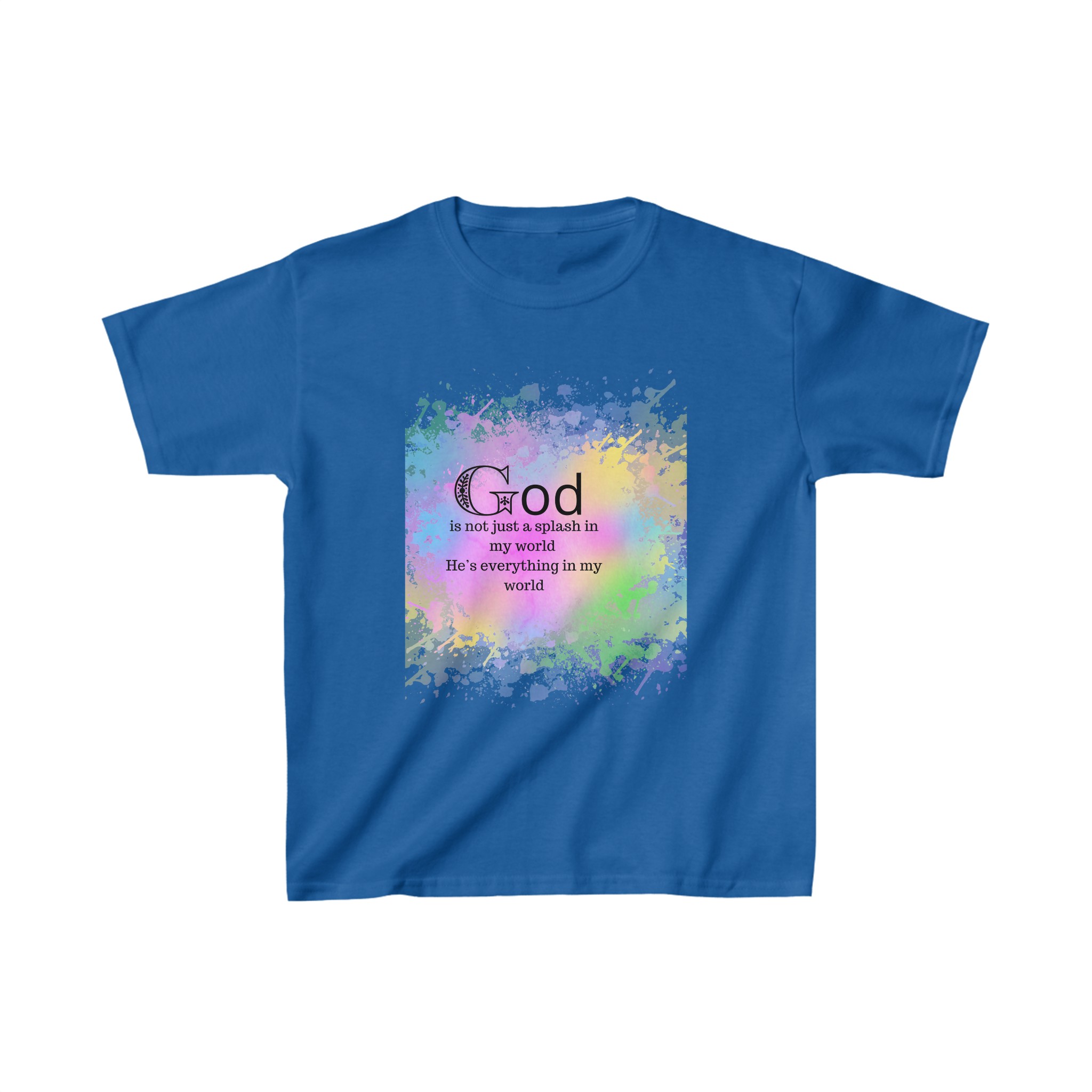GOD is More Kids Heavy Cotton™ Tee - Image 5