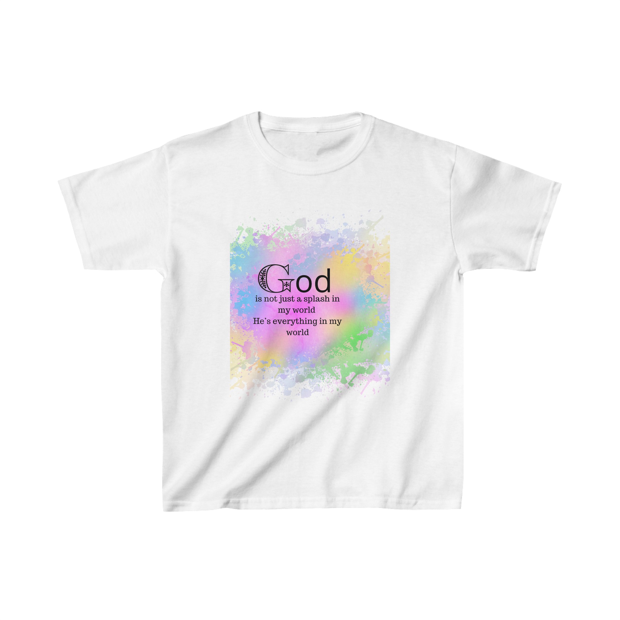 GOD is More Kids Heavy Cotton™ Tee