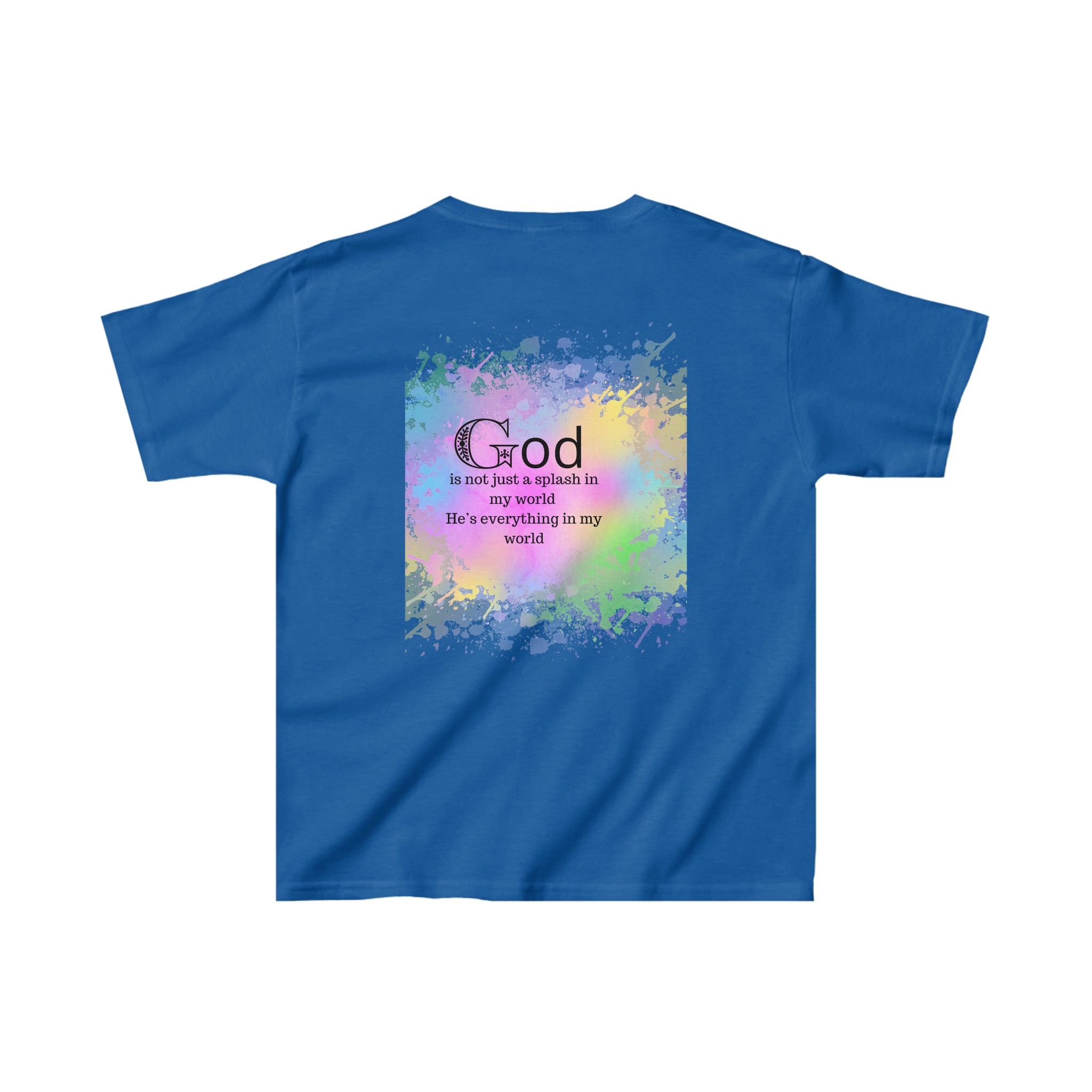GOD is More Kids Heavy Cotton™ Tee - Image 6