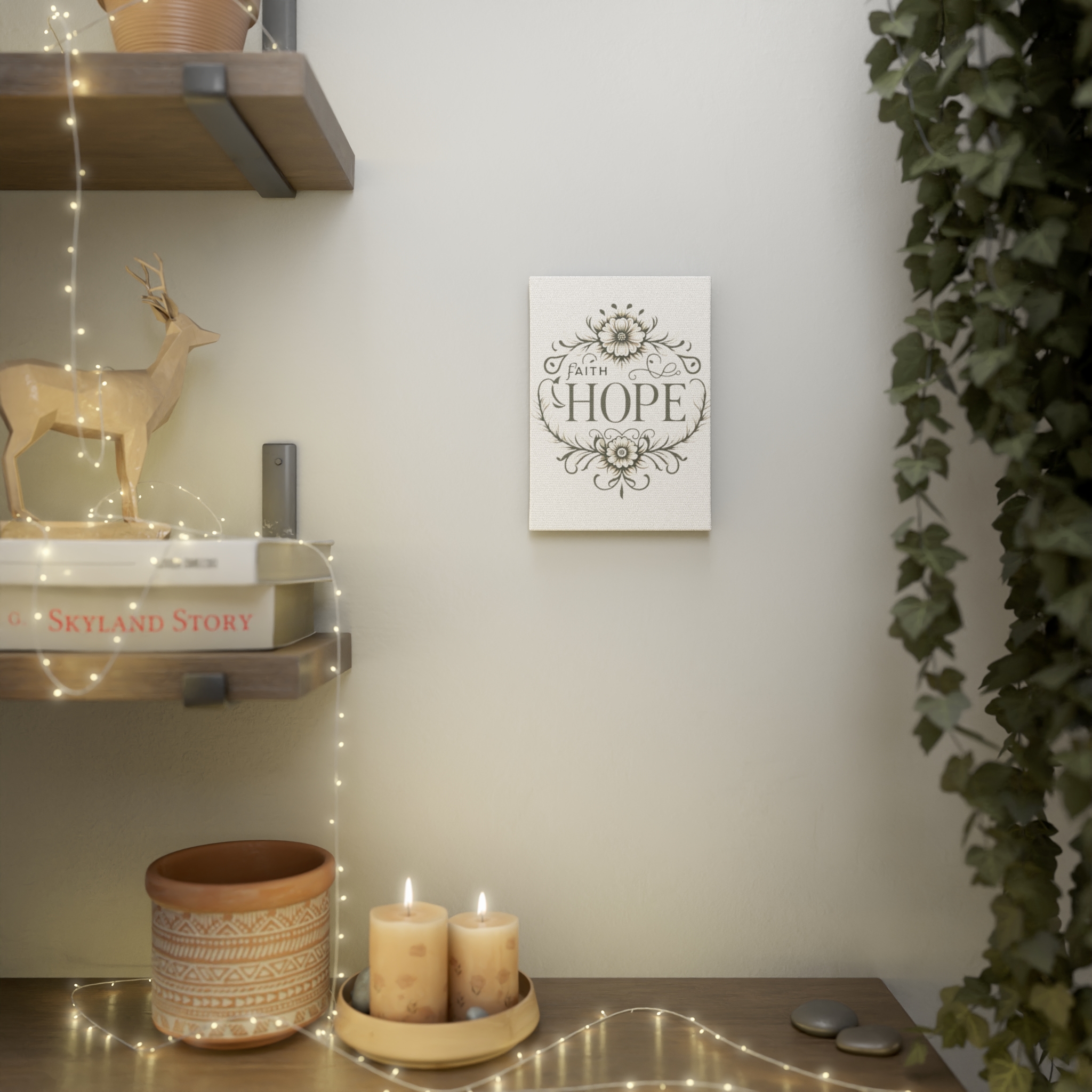 Faith Hope Canvas Photo Tile - Image 8