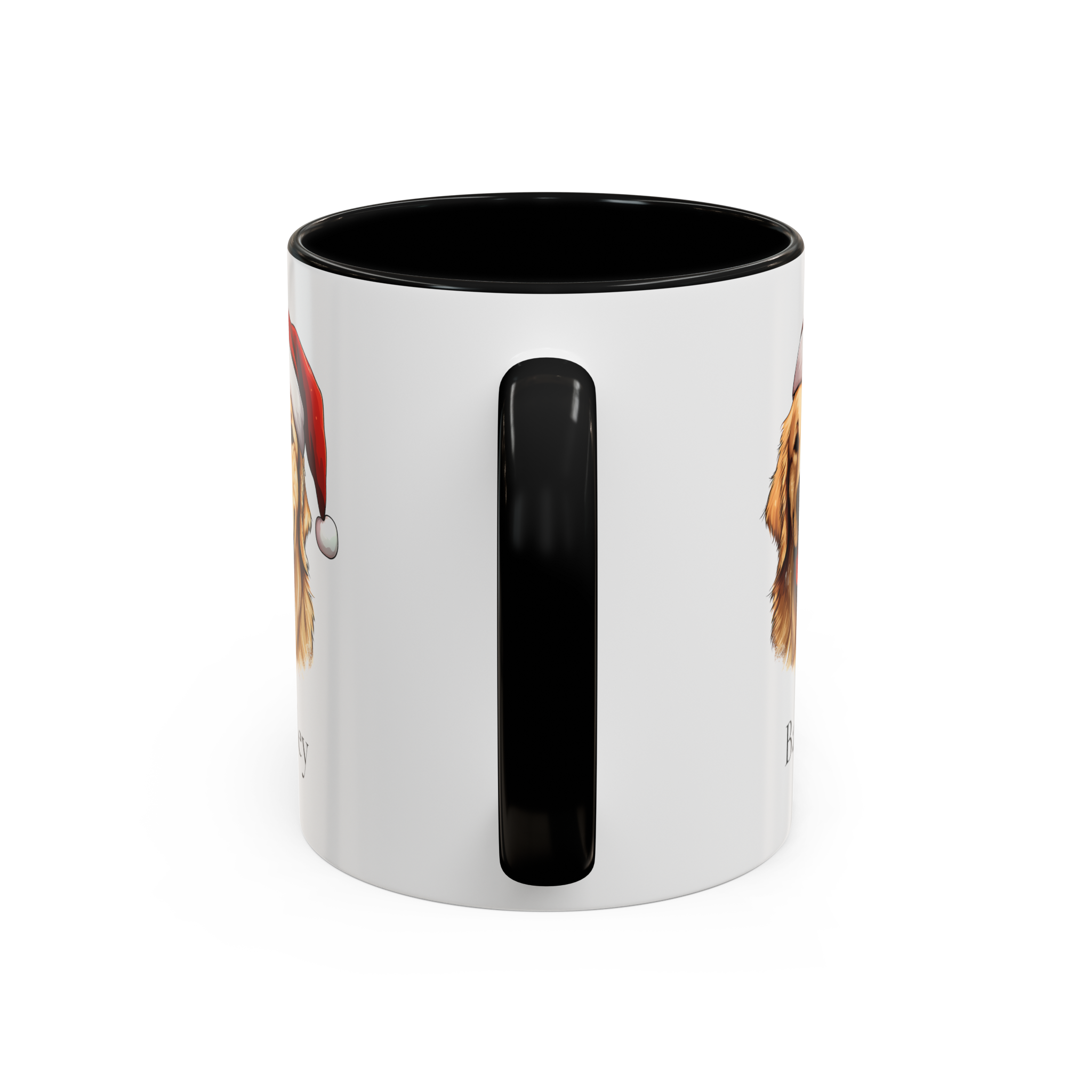 Christmas Golden Retriever Dog Coffee Mug Personalized with Your Pet's Name - Image 4