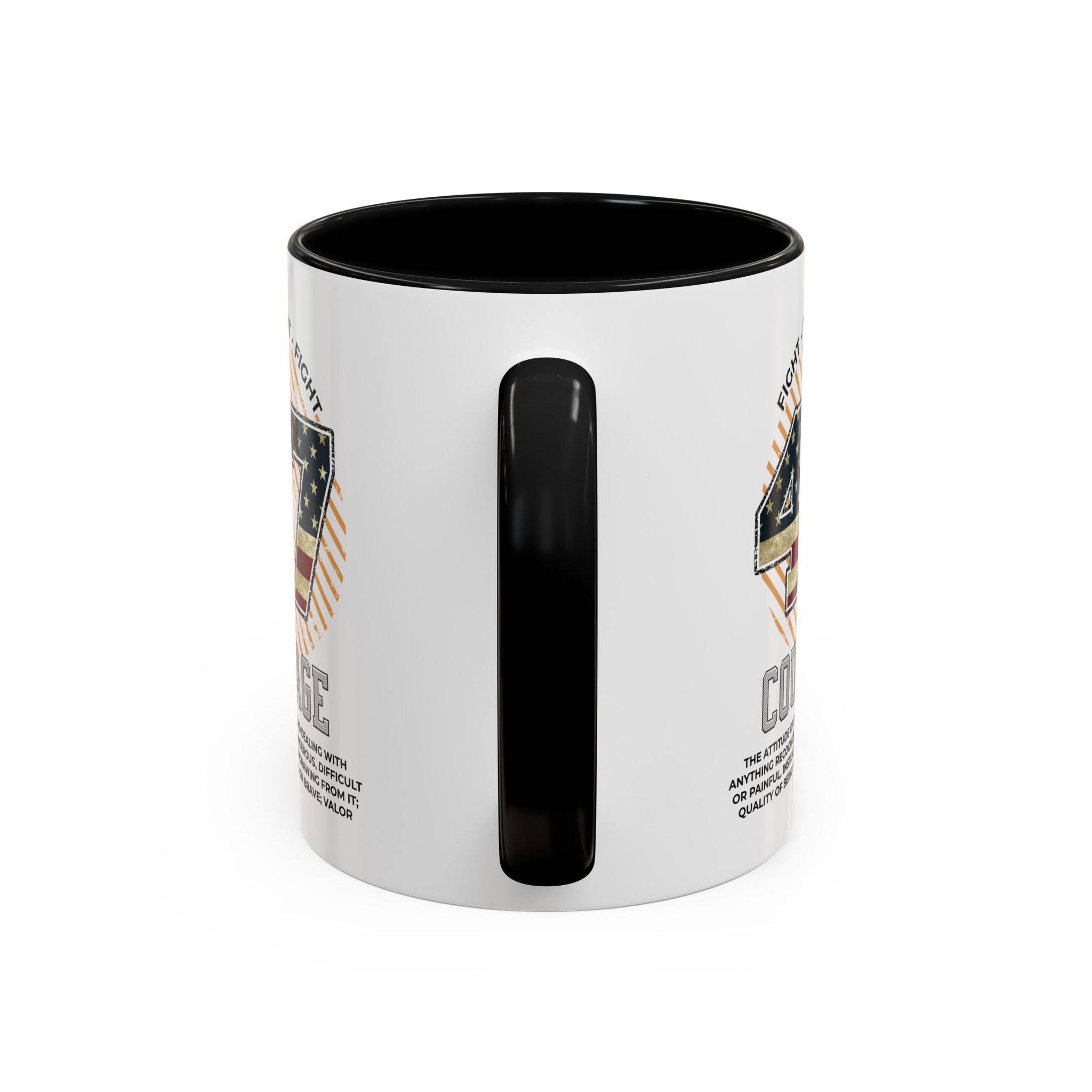 Psalm 34:7 | Courage | Christian Mug | Christian Gifts | Coffee Drinker Gifts | Coffee Lover Gift | Scripture Mug - Image 3