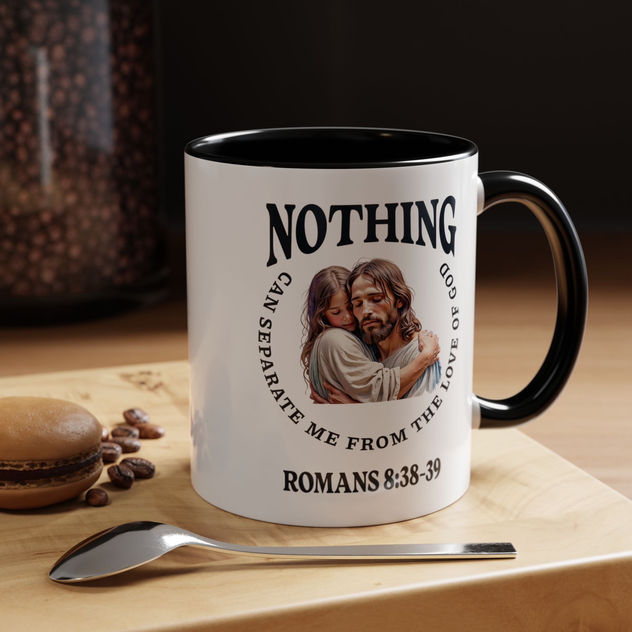Nothing Can Separate Me From the Love of God | Scripture Coffee Mug | Christian Mug | Bible Verse Mug | Romans 8 | Bible Study Gift - Image 5