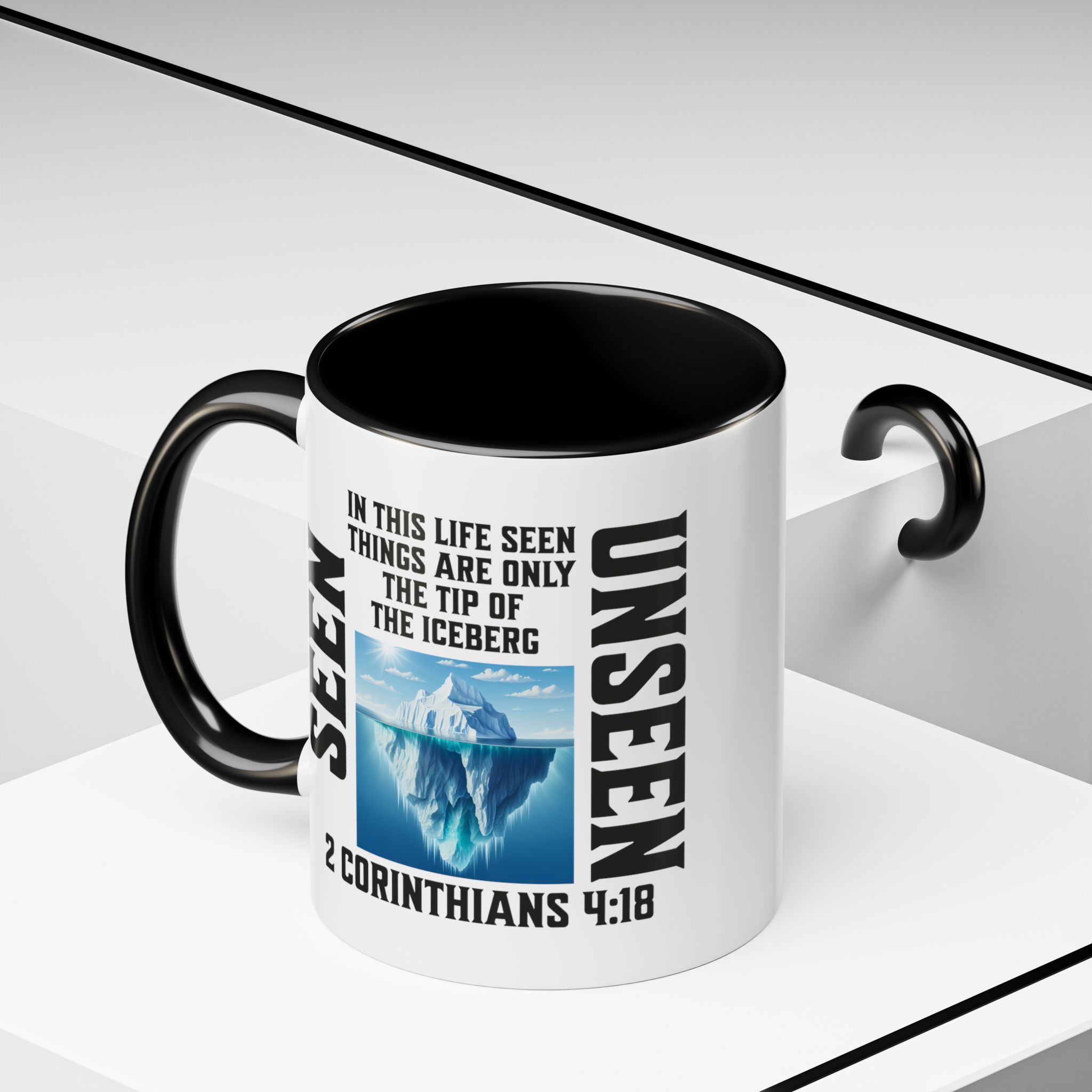 2 Corinthians 4:18 | NKJV | Christian Mug | Christian Gifts | Coffee Drinker Gifts | Coffee Lover Gift | Scripture Mug - Image 5