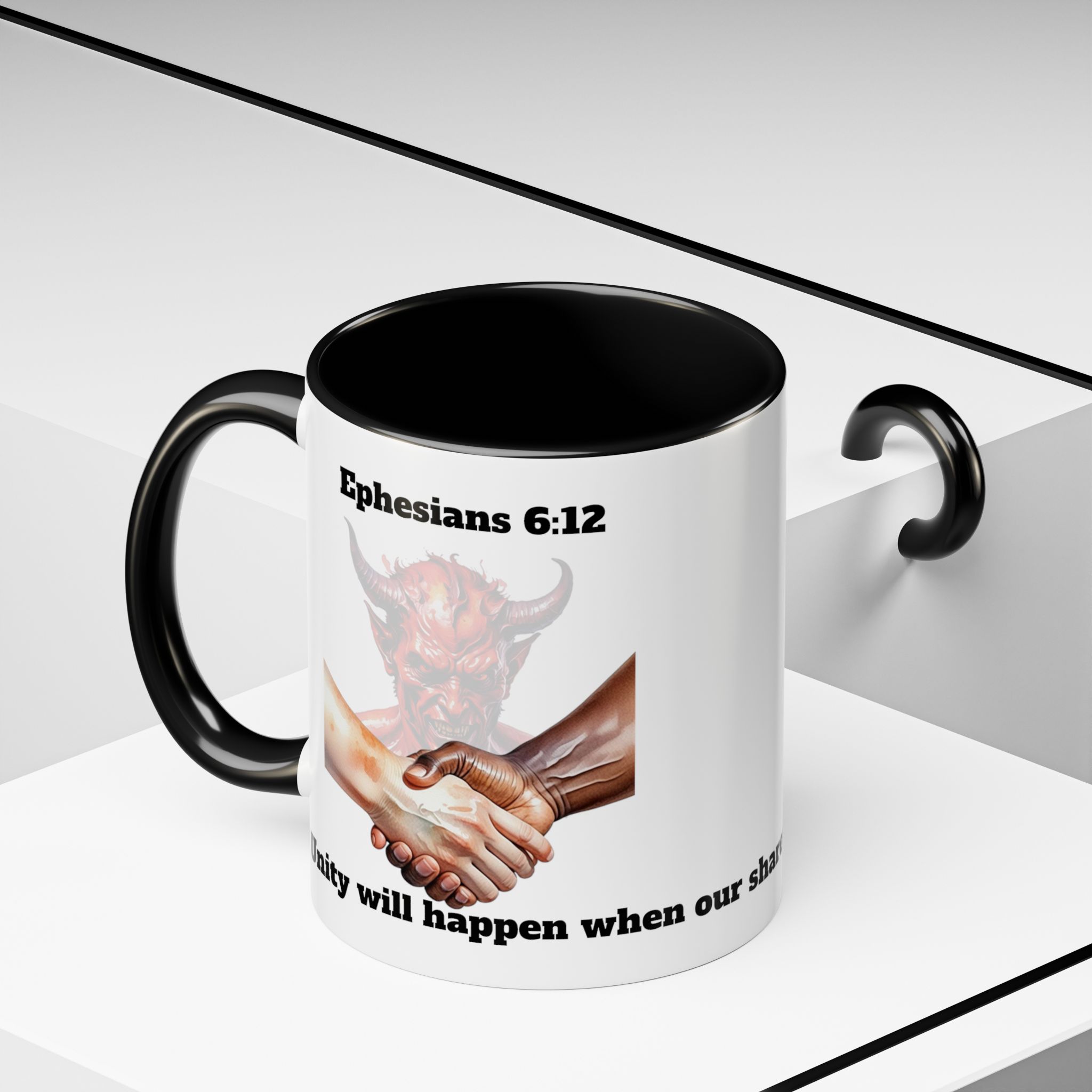 Ephesians 6:12 | NIV | Religious Coffee Mug | Christian Mug | Christian Gifts | Coffee Drinker Gifts | Coffee Lover Gift - Image 5