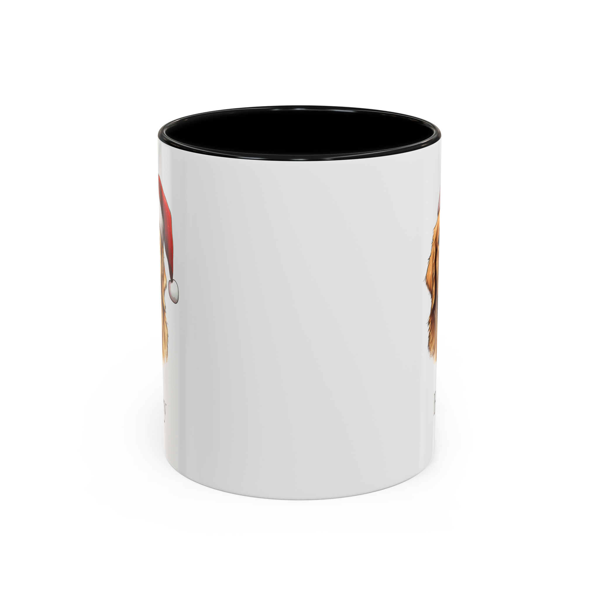 Christmas Golden Retriever Dog Coffee Mug Personalized with Your Pet's Name - Image 3