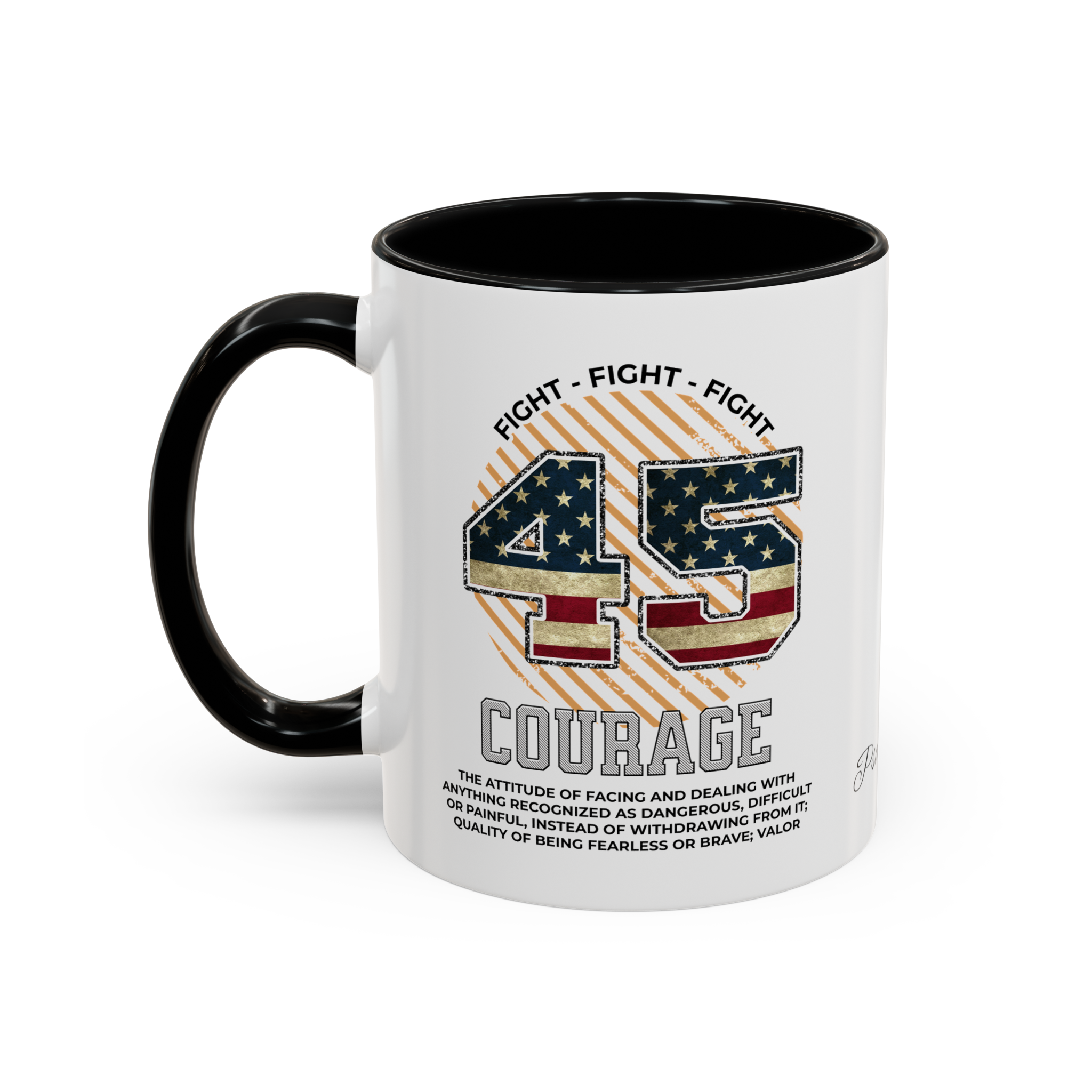 Psalm 34:7 | Courage | Christian Mug | Christian Gifts | Coffee Drinker Gifts | Coffee Lover Gift | Scripture Mug