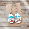 Faith Hope Love Hippie Dangle Earrings