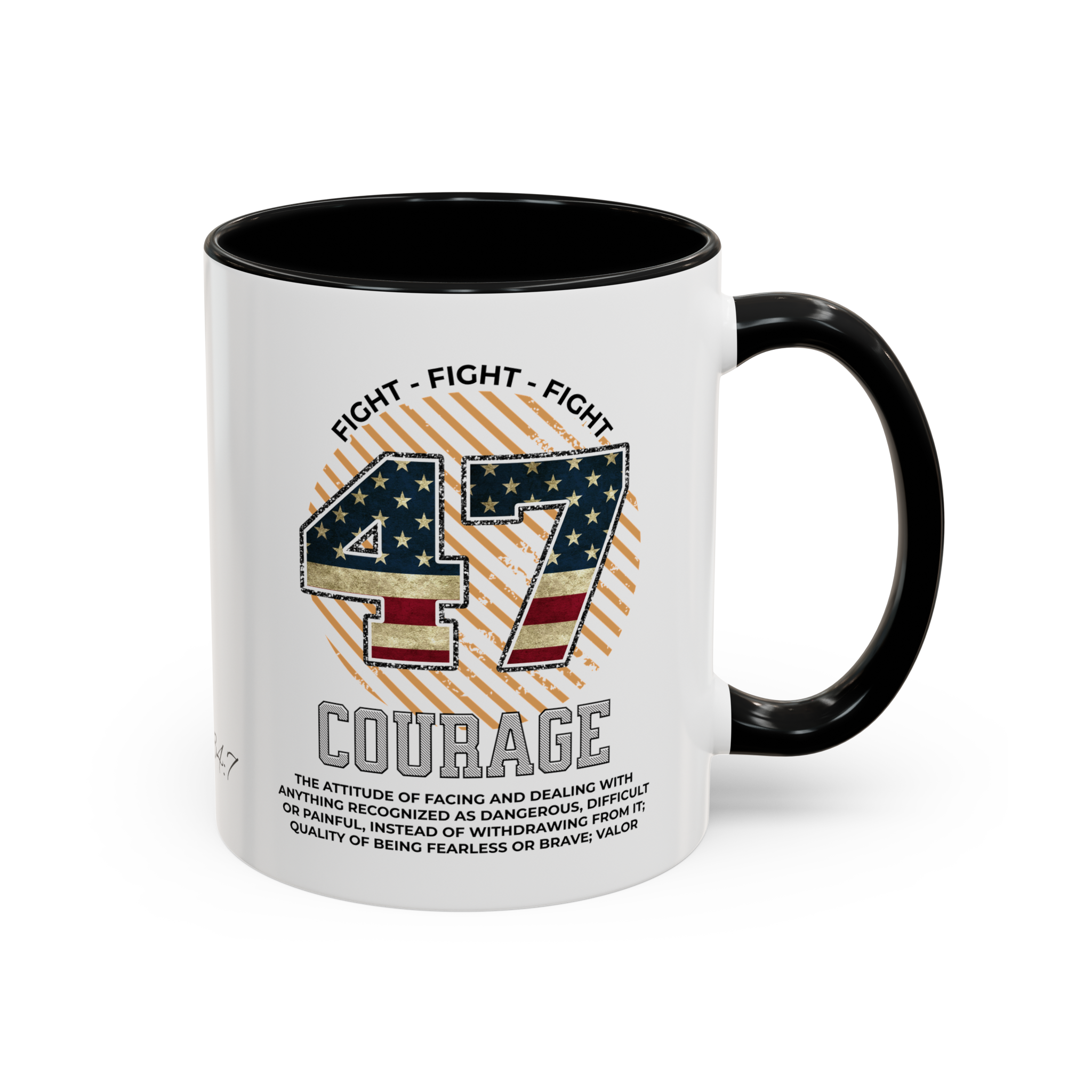Psalm 34:7 | Courage | Christian Mug | Christian Gifts | Coffee Drinker Gifts | Coffee Lover Gift | Scripture Mug - Image 2