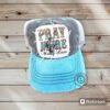 Pray More Worry Less Frayed Patch Hat
