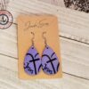 Jesus Cross Dangle Earrings