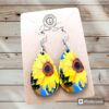 Sunflower Dangle Earrings