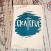Grateful Waffle Design Kitchen Towel
