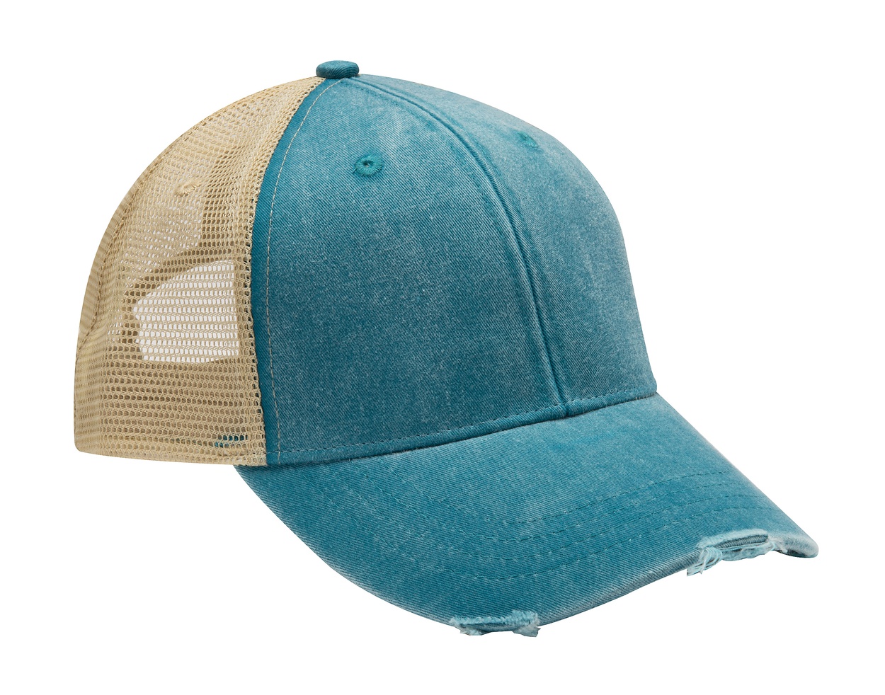 Perfectly Imperfect Butterfly 2 Corinthians 12:9 Frayed Hat - Image 2