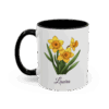 March Daffodil Birth Month Flower Mug Personalized With Any Name