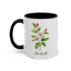 May Hawthorn Birth Month Flower Mug Personalized With Any Name
