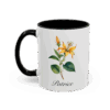 June Honeysuckle Birth Month Flower Mug Personalized With Any Name