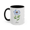 October Cosmos Birth Month Flower Mug Personalized With Any Name