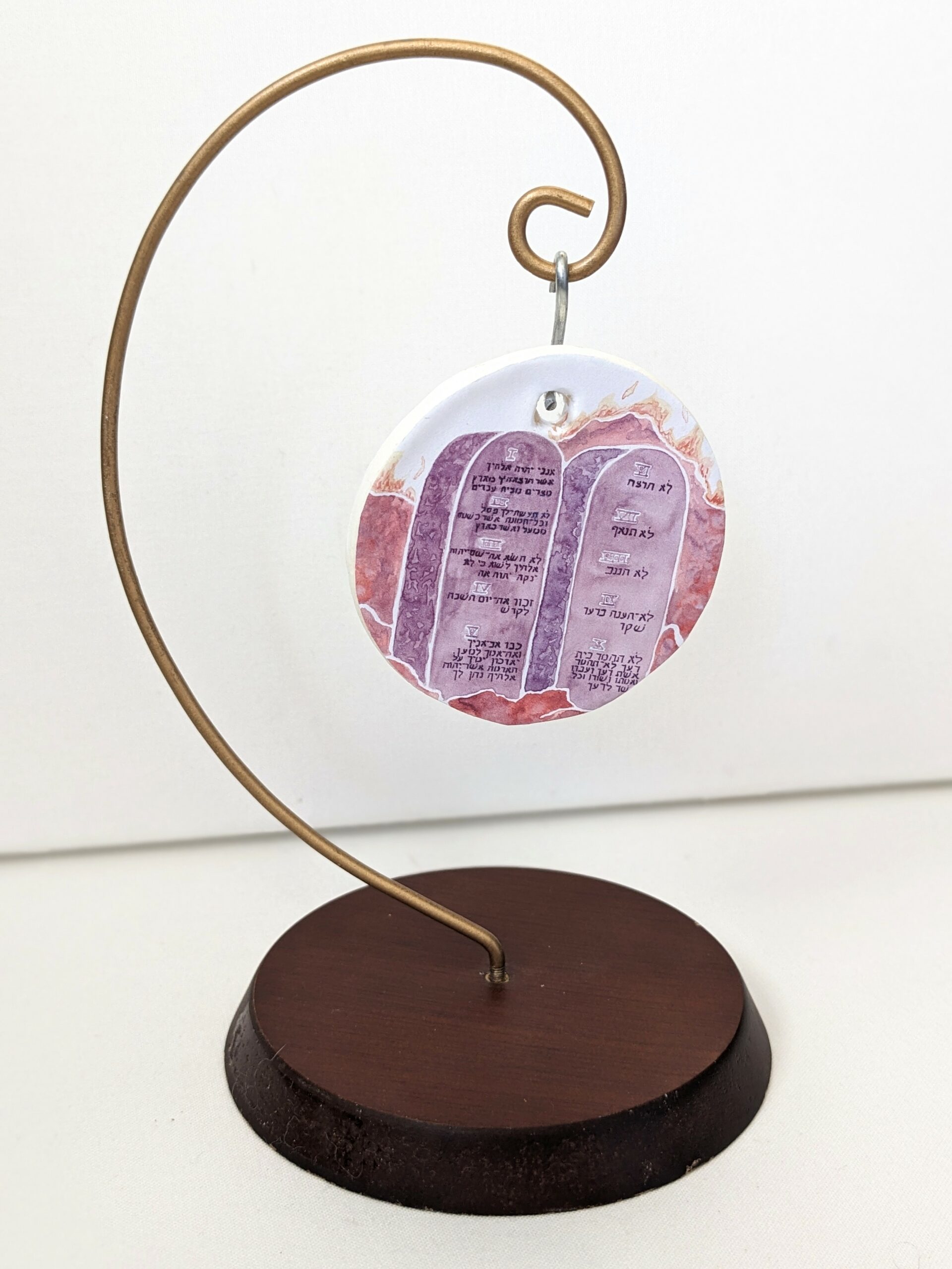 Ten Commandments Jesse Tree Ornament - Image 5