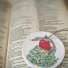 Serpent and Apple Jesse Tree Ornament