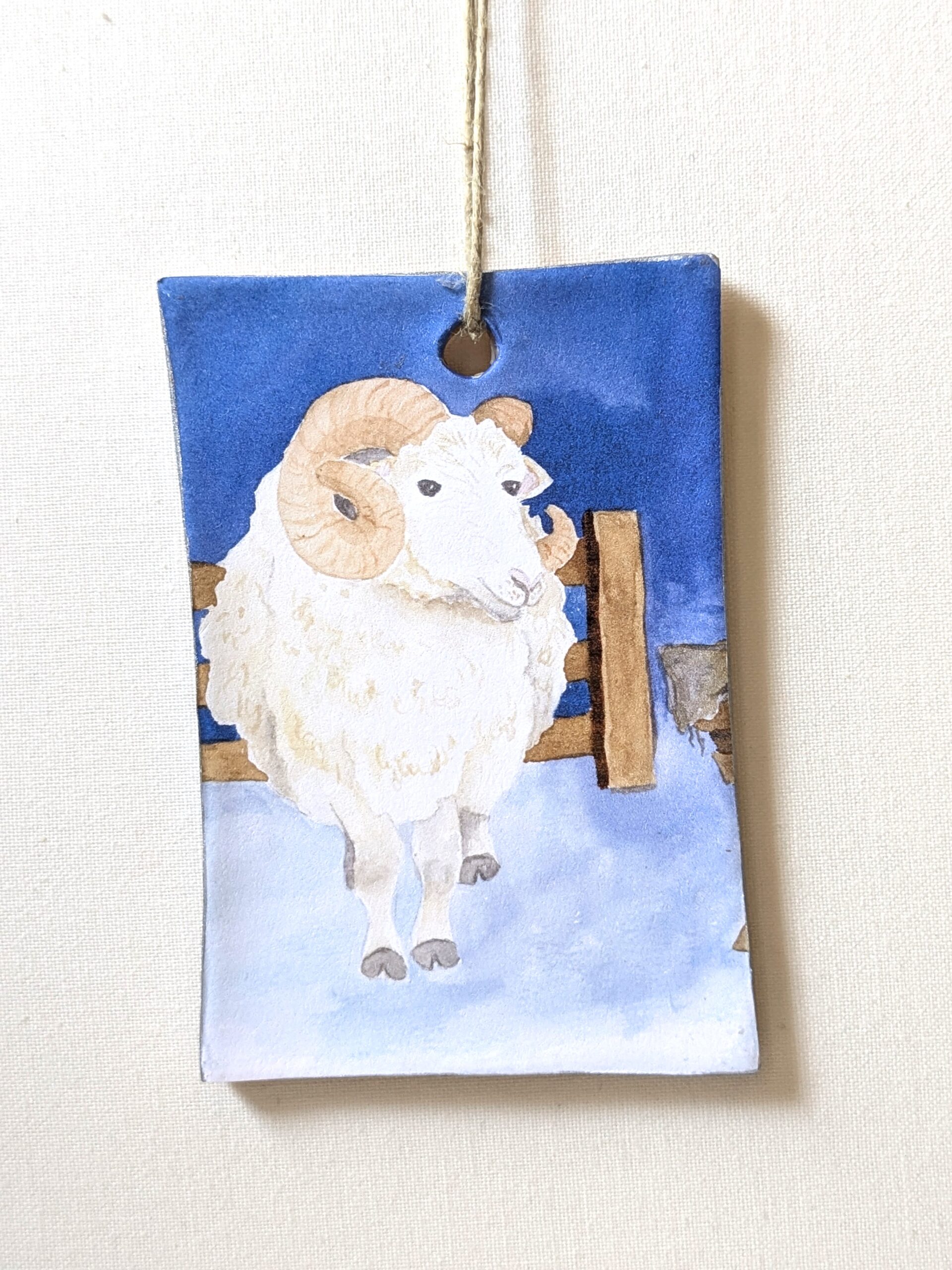 Sheep With the Curly Horn (Friendly Beasts Series) - Image 2