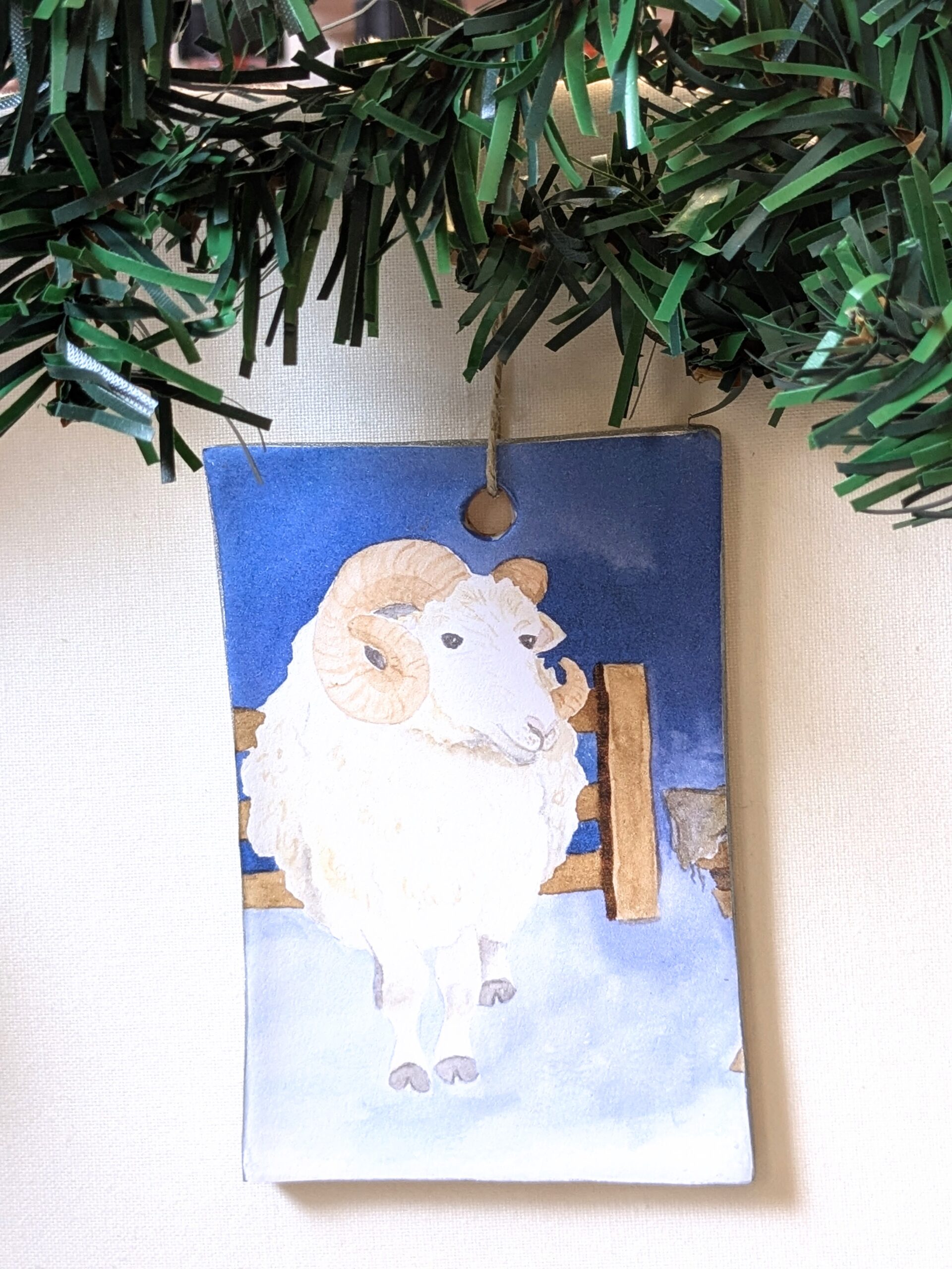 Sheep With the Curly Horn (Friendly Beasts Series)