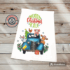 Merry Christmas Y'all Kitchen Towel