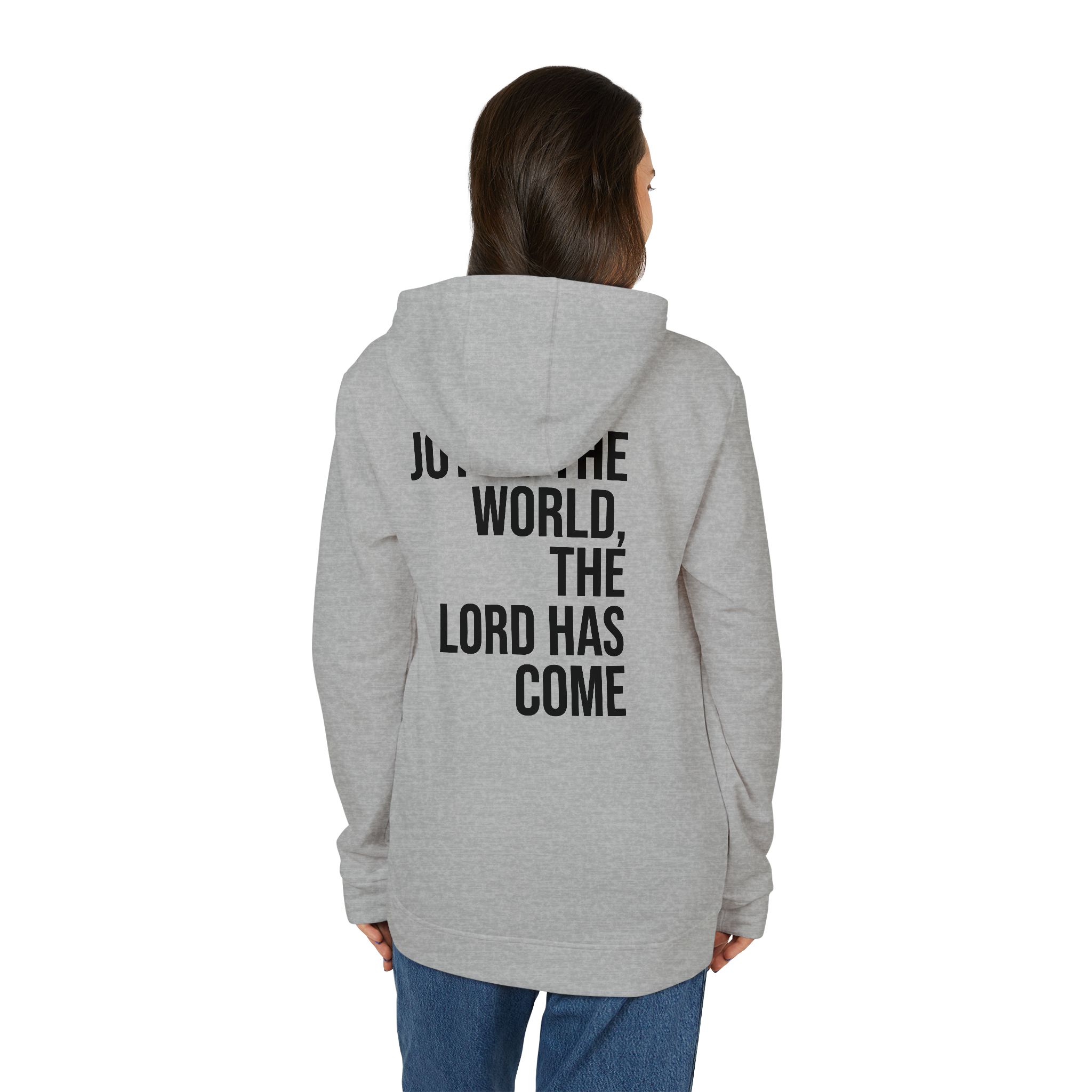 Joy to The World Adidas Unisex Fleece Hoodie - Image 9