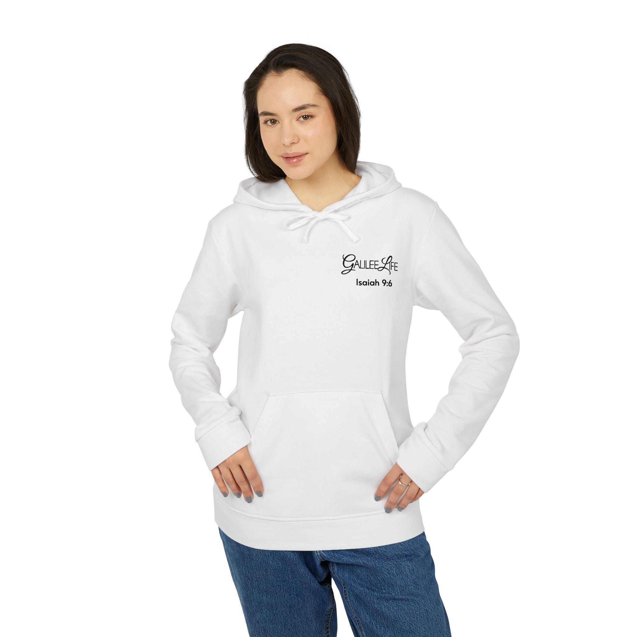 Joy to The World Adidas Unisex Fleece Hoodie - Image 4