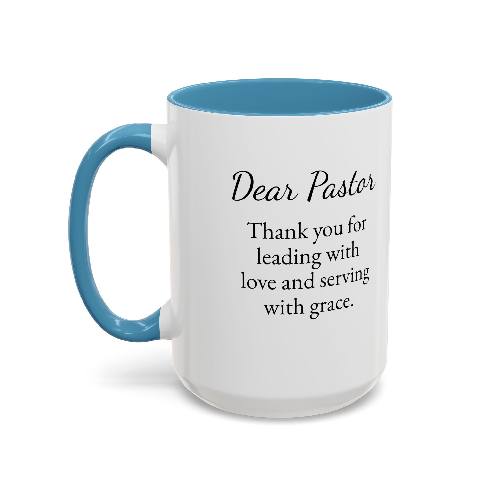 Dear Pastor, Thank you Tea and Coffee Mug - Image 57