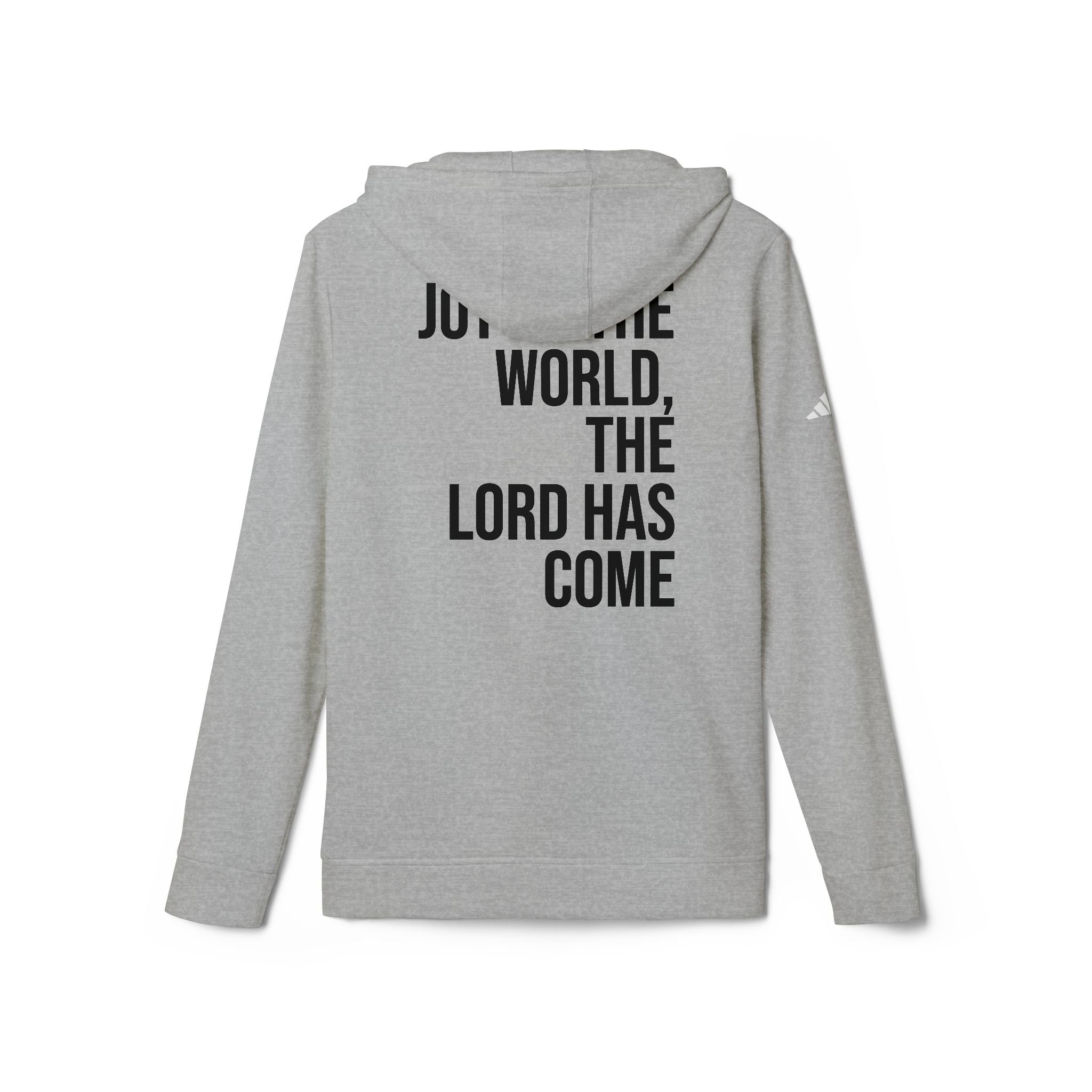 Joy to The World Adidas Unisex Fleece Hoodie - Image 11