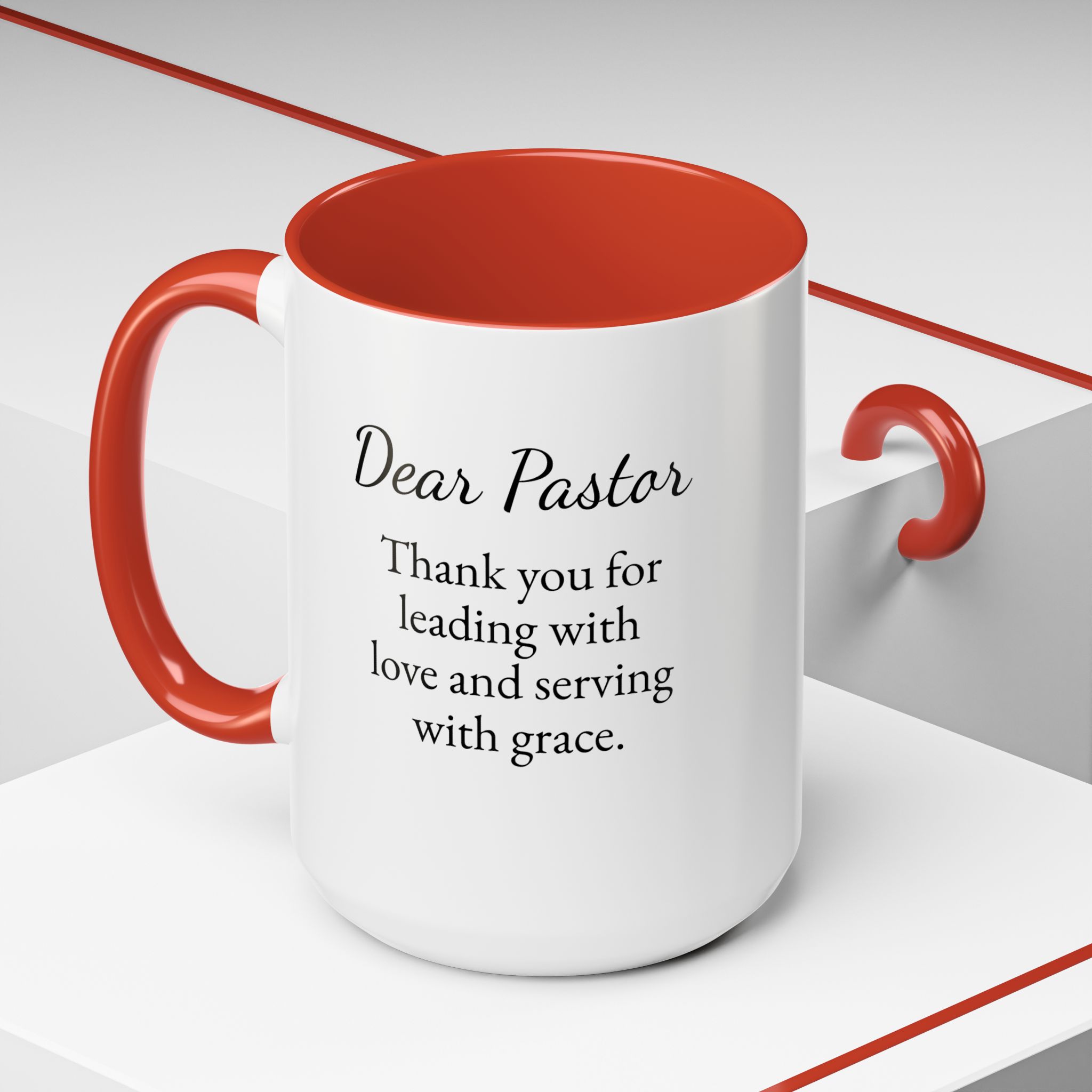 Dear Pastor, Thank you Tea and Coffee Mug - Image 6