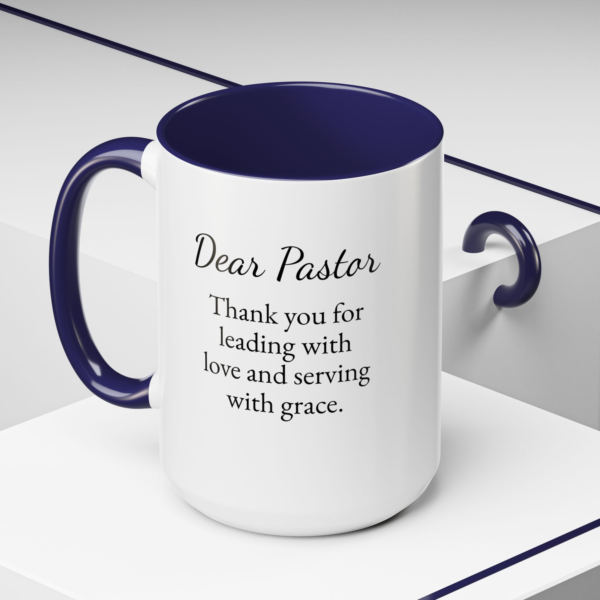 Dear Pastor, Thank you Tea and Coffee Mug - Image 42
