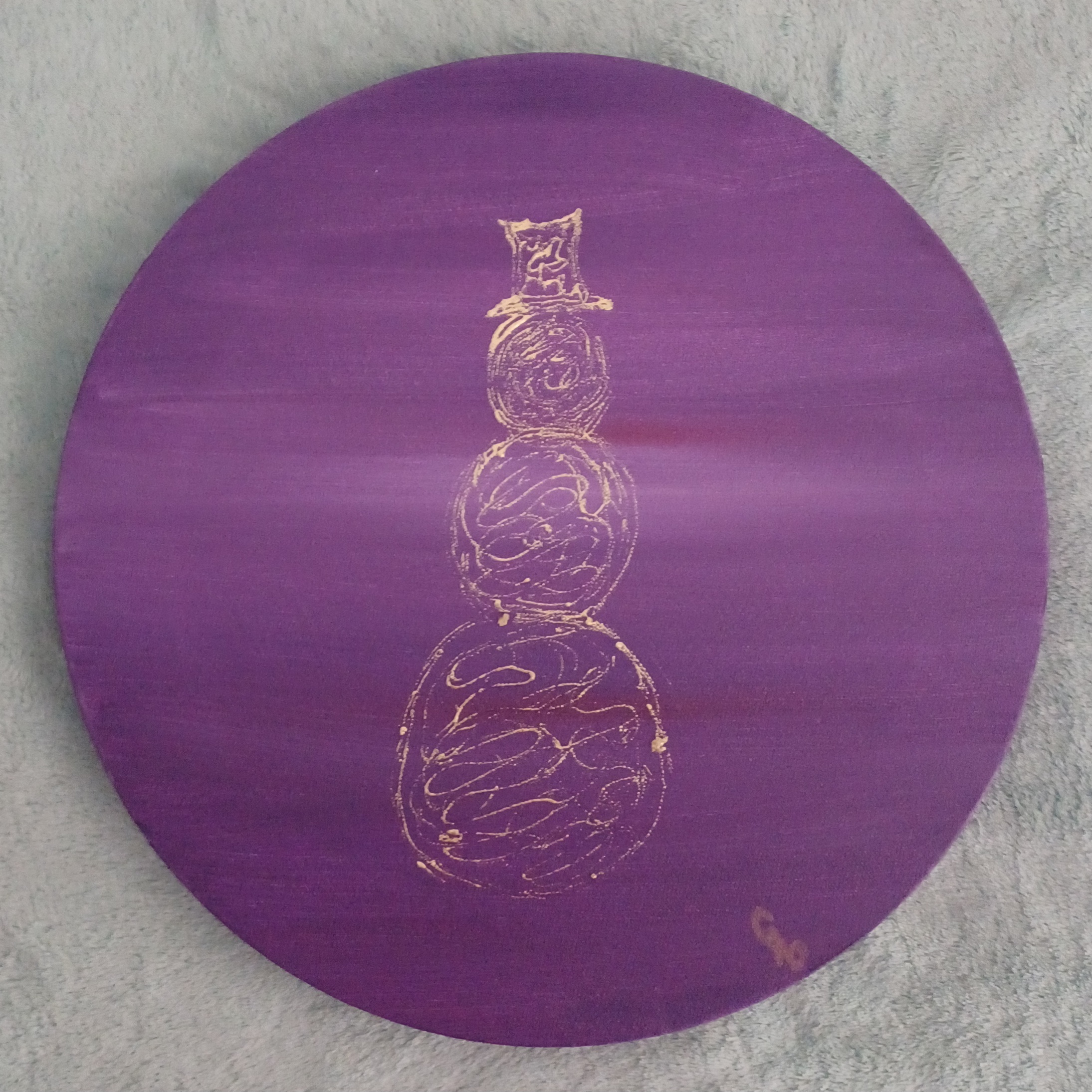 Gilded Snowman